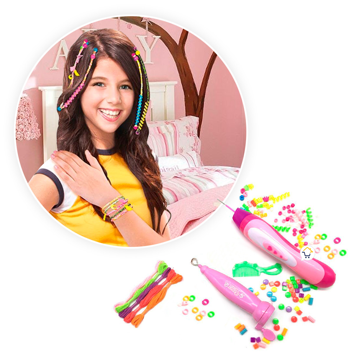 Set Peinados 2 En 1 Manillas MBK207A